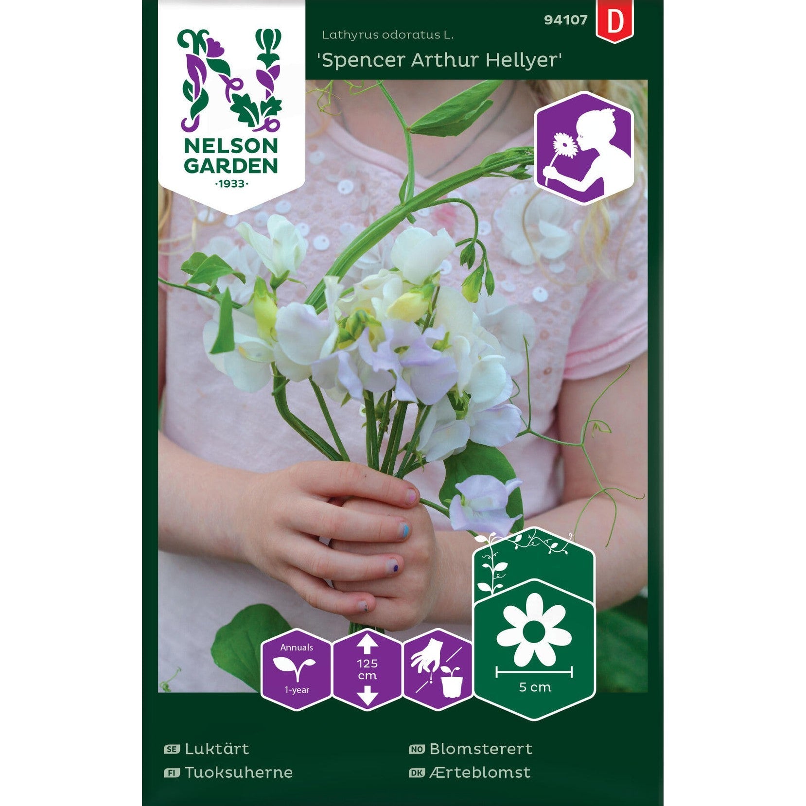 Luktärt, Spencer Arthur Hellyer